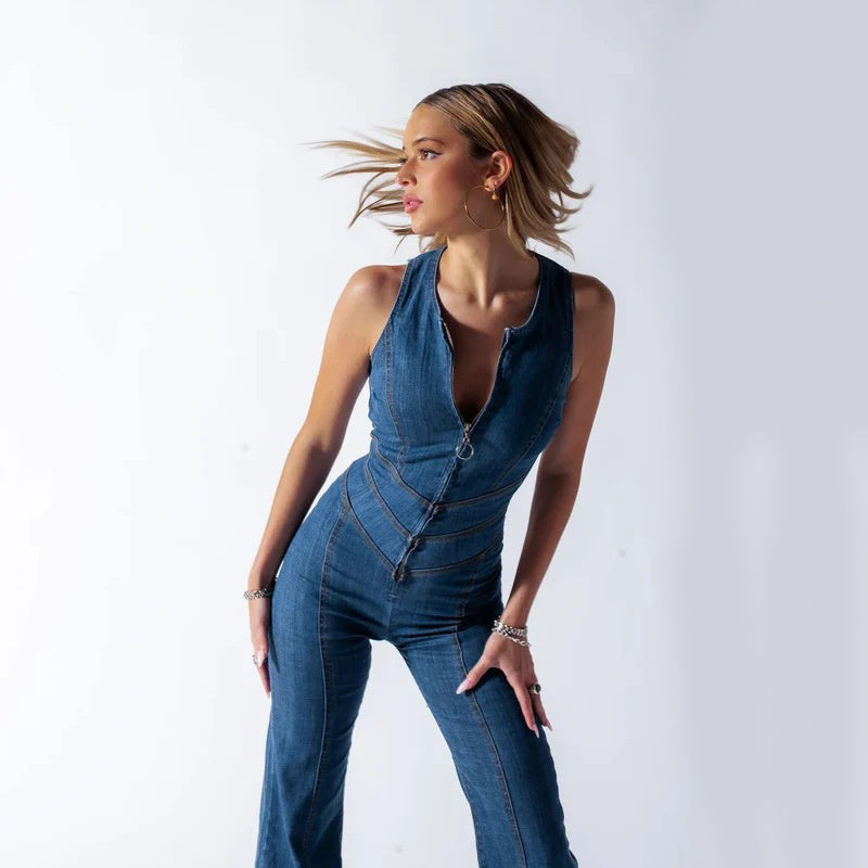 Sophie | Chic Denim Jumpsuit