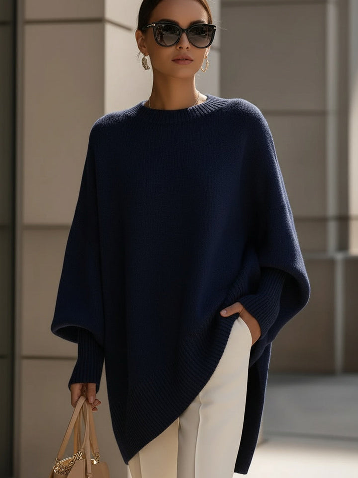 Mandy – Effortless Elegance Oversized Poncho