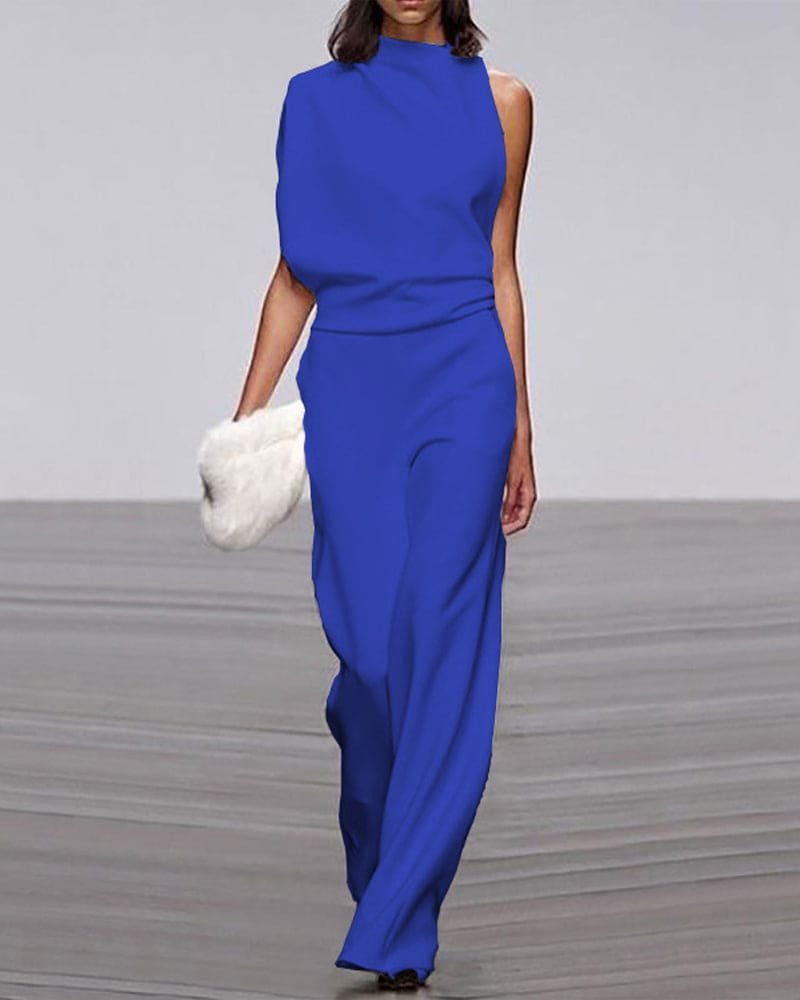 Clara | Elegant One-Shoulder Jumpsuit