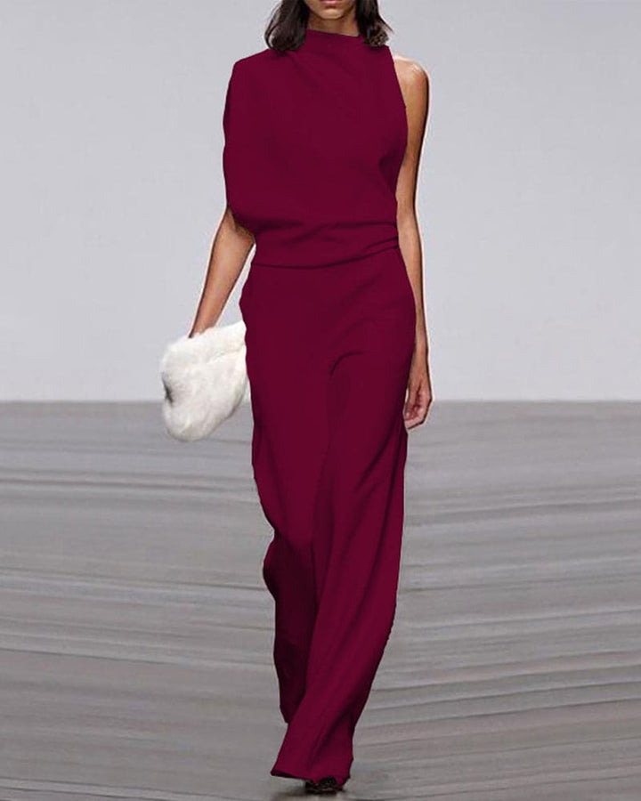 Clara | Elegant One-Shoulder Jumpsuit