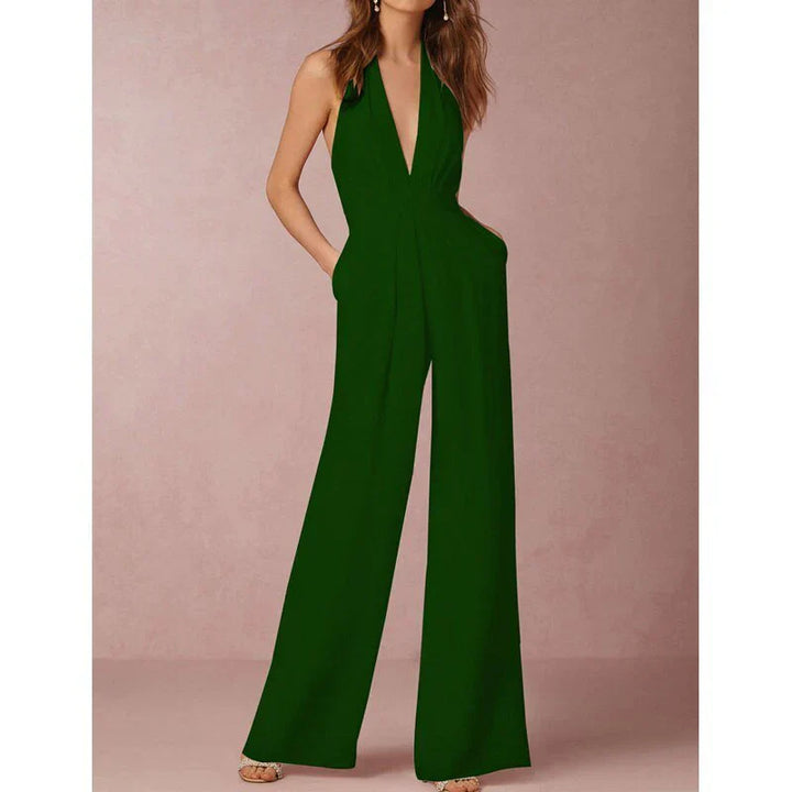 Clara | Elegant Wide-Leg Jumpsuit