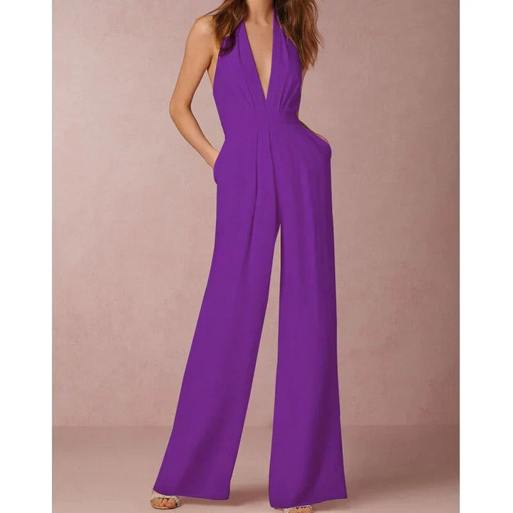 Clara | Elegant Wide-Leg Jumpsuit