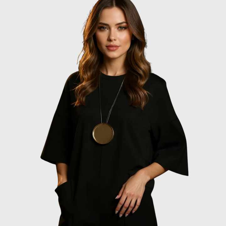 Clara | Chic Short-Sleeved Jumpsuit