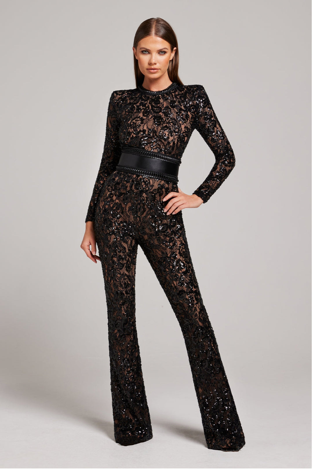 Lila | Sophisticated Lace Jumpsuit