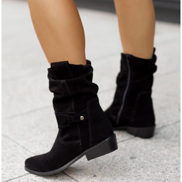 Patricia | Relaxed Suede Ankle Boots