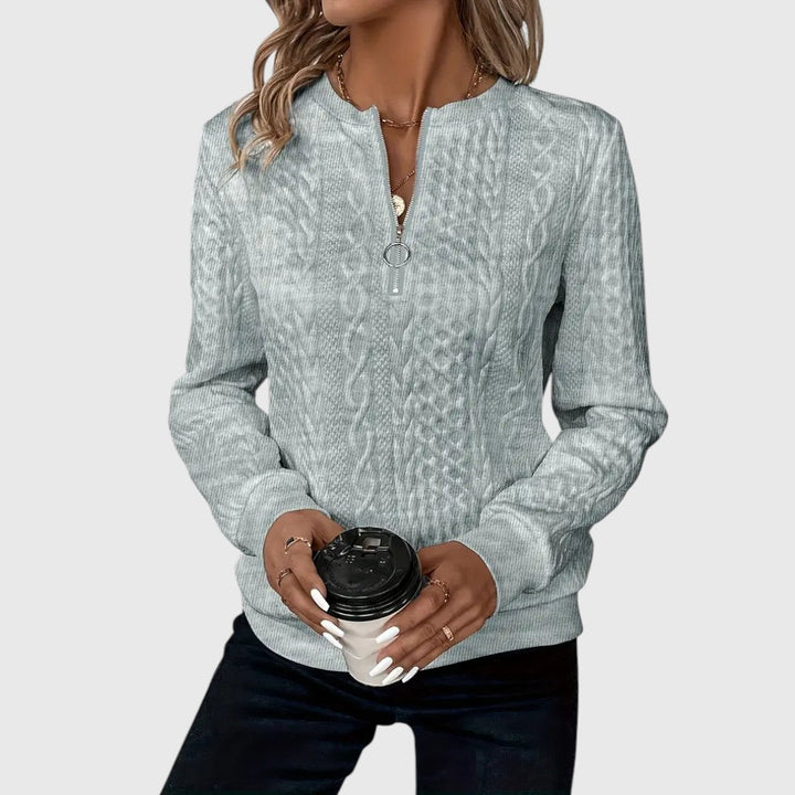 Josine - Elegant Jumper with Zip