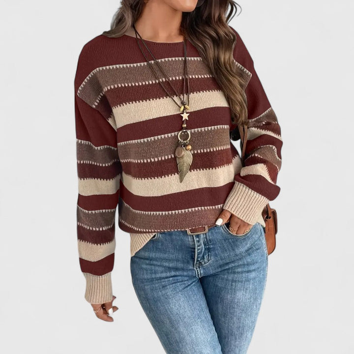 Sophie – Striped Casual Sweater