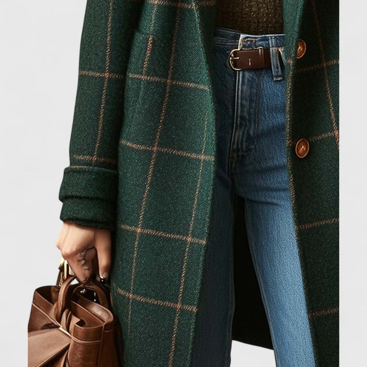 Farah | Classic Check Coat